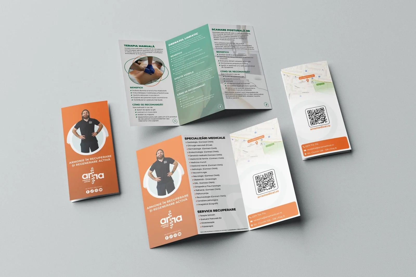 Selecție din lucrările de graphic design, UI/UX și web design ale ZAR Studio